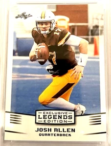 Tarjeta de novato Josh Allen 2018 hoja "edición exclusiva leyendas" #ee-03 ¡como nueva!! - Imagen 1 de 2