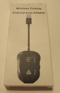 Wireless Carplay Android Auto Adapter NEW in Open Box!! Missing USB Adapter!!!! - Picture 1 of 2
