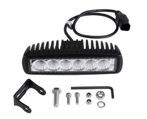 Harbor Freight Roadshock 6" LED lámpara de inundación y kit de cableado NUEVO caja abierta envío GRATIS - Imagen 1 de 2