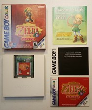 GameBoy Color Legend of Zelda Oracle of Seasons Complete *PLUS*