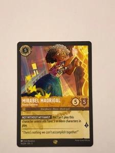 Disney Lorcana Shimmering Skies Mirabel Madrigal Family Gatherer 14/204 sin lámina - Imagen 1 de 2