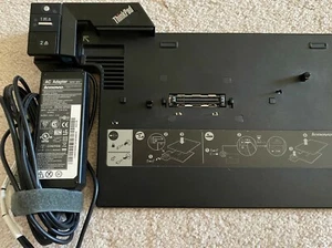 IBM Lenovo Thinkpad Docking Station Type 2504 incl 90W AC adapter - Picture 1 of 5
