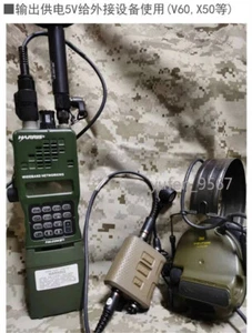 US TCA PRC-152 Radio Multiband Aluminum MILITARY Walkie Talkie VHF UHF NO KDU - Afbeelding 1 van 9