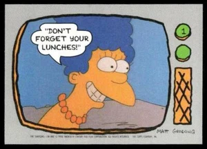 1990 Topps The Simpsons #1 Don't forget your lunches! NM+ - Bild 1 von 2