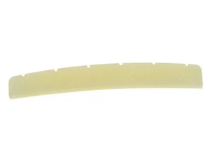 Unbleached 42mm Curved Pure Bone Nut Guitar Bone Nut for Strat Tele 42x3.2mm - Picture 1 of 3