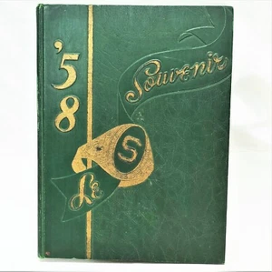 1958 Southeastern Louisiana University College Yearbook Le Souvenir SLC - Picture 1 of 9