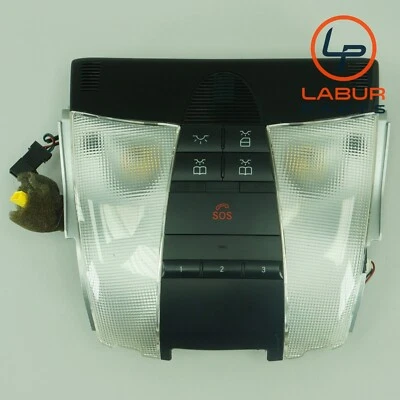 Conjunto de lâmpada de cúpula de leitura interna R171 05-11 Mercedes SLK Class K957 - Imagem 1 de 4