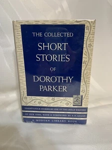 The Collected Short Stories of Dorothy Parker HB DJ Mylar Modern Library 123 - Picture 1 of 6