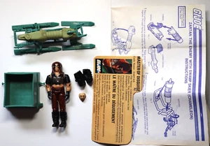 GI Joe Zartan V1 Chameleon Swamp Skier Near Complete RARE Canadian File Card F3 - Picture 1 of 15