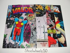 Valor #1 2 6 7 Comic Lot 1992 DC Legion Of Super Heroes Lar Gand Eclipso Fleming