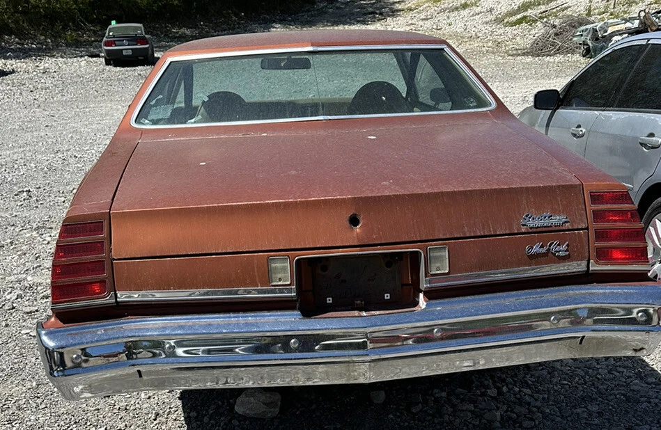 NO SHIPPING 1975 Monte Carlo Back Glass LOCAL PICK UP ONLY - Image 1 of 4