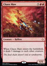 Chaos Maw Foil | NM | Pre Promos | Magic MTG