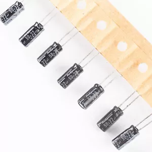 20pcs RUBYCON YXA 22UF 50V 22mfd 5X11mmAluminum Electrolyte Capacitor 50V 22UF - Picture 1 of 1