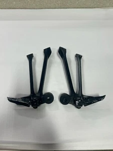 USED 2009 Suzuki GSXR1000 GSXR 1000 OEM REAR FOOT PEGS AND BRACKETS - Picture 1 of 12