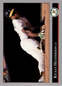 1992 Leaf Baseball #116 Rickey Henderson