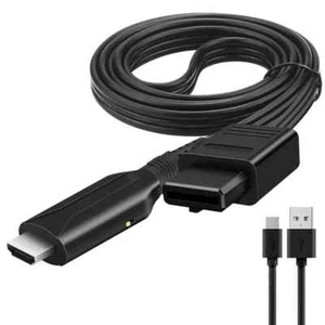 Cable de enlace adaptador convertidor N64 a HDMI para Nintendo N64/SNES/NGC/SFC/Gamecube - Imagen 1 de 8