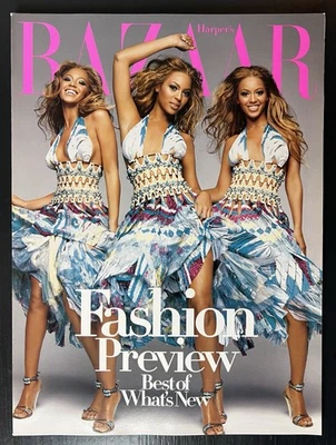 Harper’s Bazaar Magazine / Beyoncé / June 2004 / Stunning Fashion Spreads!! - Imagem 1 de 4