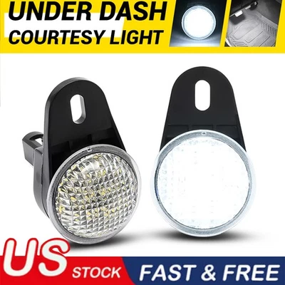 White LED Under Dash Courtesy Light For 2011-2022 Durango 2013-22 Ram 1500 2500 - Image 1 of 4