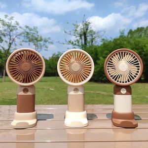 Cartoon Capybara Portable Mini Pocket Fan Cute Detachable Dock Handheld Fan G-mx - Afbeelding 1 van 23