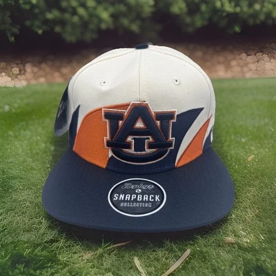 Sombrero de Tigres Castaño Rojizo Zephyr Z Sombrero Retro Diente de Tiburón Rendimiento Gorra Snapback H20 Foto 1 de 4