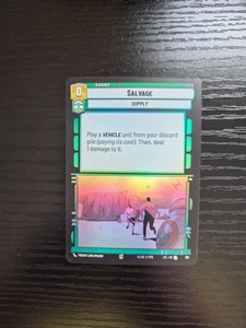 Star Wars Unlimited - Jump to Lightspeed -Salvage - FOIL #619 - Picture 1 of 2