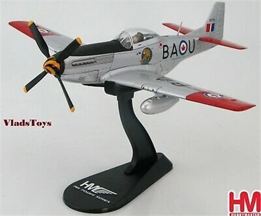 Hobby Master 1:48 P-51D Mustang RCAF No.424 Sqn Mount Hope Canada HA7733 - Image 1 of 4