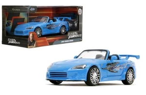 JADA TOYS, HONDA S2000 2001 bleu - FAST and FURIOUS, échelle 1/24, JAD35875 - Picture 1 of 7