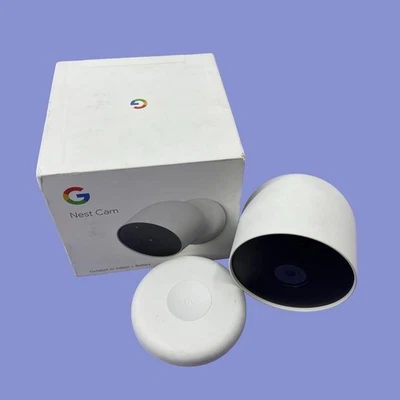 Google Nest Cam G3AL9  Surveillance Security Camera White Outdoor / Indoor - Image 1 of 4