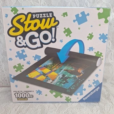 Puzzle Stow & Go! Roll Up and Transport Your Jigsaw Puzzle in Progress SEALED - Image 1 of 4