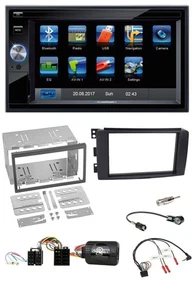 Blaupunkt Lenkrad USB Bluetooth TMC 2DIN Navigation für Smart ForFour 2004-2006 - Bild 1 von 12