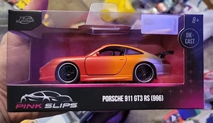 Jada Toys Pink Slips 1:32 Scale Porsche 911 GT3 RS (996) New/ Sealed - Picture 1 of 6