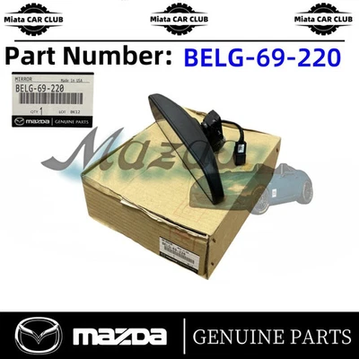 2019-2025 Genuine Mazda CX-70 CX-90 Interior Rear View Mirror BELG-69-220 - Image 1 of 4