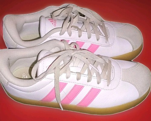 Taglia 4 (GS) Adidas N 5923 Low Chalk Rosa e Bianco in discrete buone condizioni