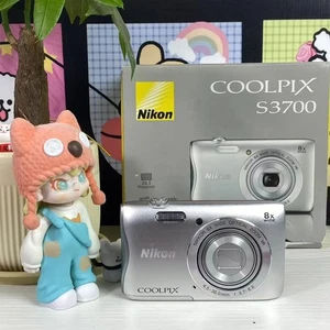 Nikon COOLPIX S3700 20.0MP 8x Optical Zoom Digital Camera Pink English - Picture 1 of 10