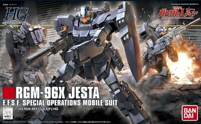 Kit Modelo Bandai Hobby Gundam UC HGUC #130 RGM-96X Jesta HG 1/144 Vendedor de EE. UU. Foto 1 de 4