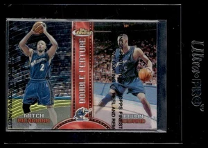 1999-00 Finest #DF13 Mitch Richmond Juwan Howard Double Feature Right Refractors - Picture 1 of 2
