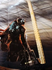 Dead Space Poster Cut-out Visceral Games Aprox 10"×23" Xbox 360 Gamestop Promo - Picture 1 of 4