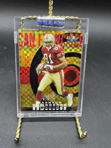 Rashaun Woods #/50 Gold Refractor 2004 Topps Finest Football ROOKIE #72 49ERS - Bild 1 von 6