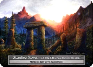 Sorcery: Contested Realm Standing Stones Elite Site Foil Beta - Picture 1 of 1