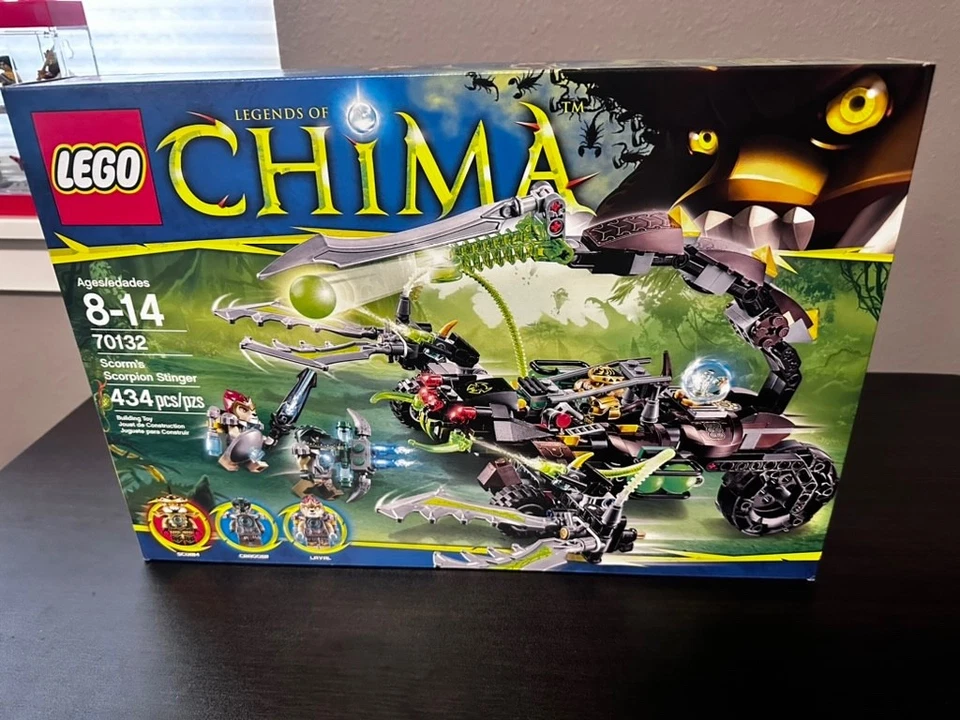 LEGO LEGENDS OF CHIMA: Scorm's Scorpion Stinger (70132) New Sealed Box - Image 1 of 1
