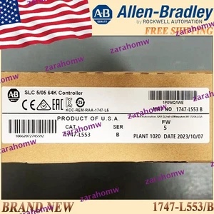 New in Box 1747-L553/B AB SLC Controller 1747-L553 serB 1PC 1747L553 US FreeShip - Picture 1 of 9