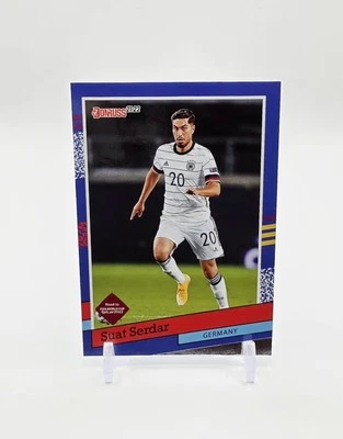 2021-22 Panini Donruss Soccer Suat Serdar Blue Press Proof No. 18 - Image 1 of 2