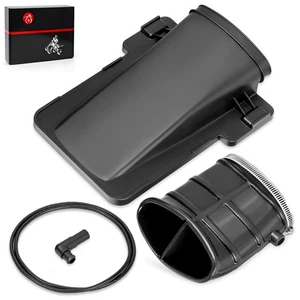 2001-2005 For Yamaha Raptor 660R Airbox Air Box Lid Cover & DUCT W/ Elbow PIPE - Picture 1 of 11