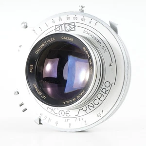 :Calumet Ilex Caltar 12" (305mm) f/6.3 8x10 Large Format Lens (Needs Repair) - Picture 1 of 6