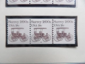 #1907 18c Surrey PNC3 Line #18 MNH OG VF - Picture 1 of 1
