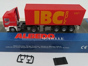 Albedo Ho 1/87 Truck Semi Trailer Volvo F12 Container IBC Bulk In Box #300181 - Picture 1 of 8