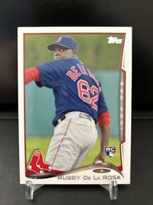 2014 actualización Topps Rubby De La Rosa Boston Red Sox #US202 - Imagen 1 de 2