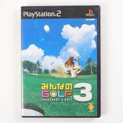 Everybody's Golf 3 : Minna no Golf Sony PlayStation 2 PS2 Japan Import US Seller - Image 1 of 4