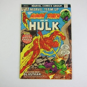 Marvel Team-Up #18 Comic Book Human Torch & Hulk Cover Vintage 1973 - Picture 1 of 12
