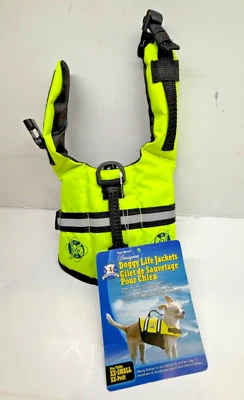 Paws Aboard Dog Life Jacket Keep Your Canine Safe with  Nylon Life Vest XX-SMALL - Image 1 of 4